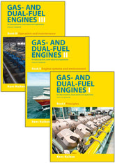 Gas and Dual Fuel Engines for Ship Propulsion, Powerplants and Cogeneration from 0 to 100,000 kW